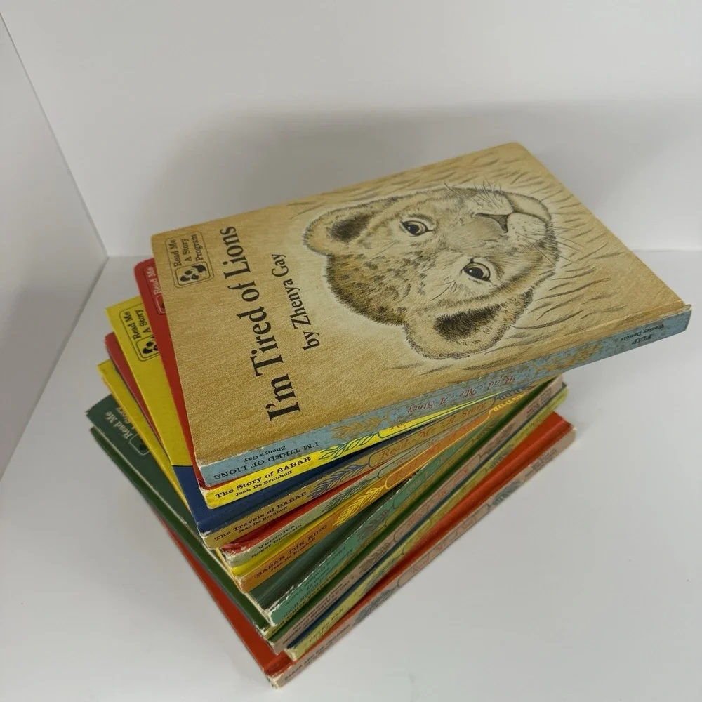 Vintage Children's Books Read Me A Story Program Edited By Josett Frank 10 Books